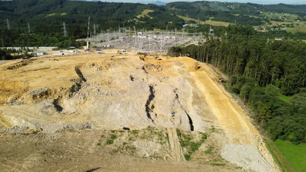 Works of the new converter station in Gatika (Bizkaia) - Image 1